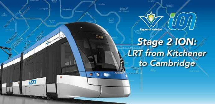 Stage 2 ION light rail public consultations Nov 18-19