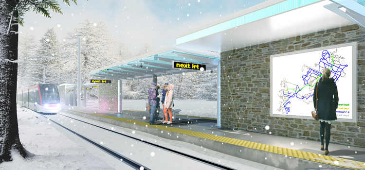 Stop design and network legibility