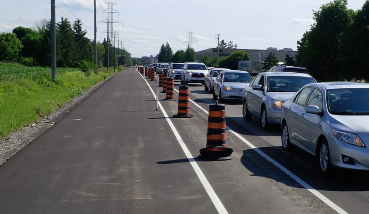 A brief look at the new Northfield multi-use path