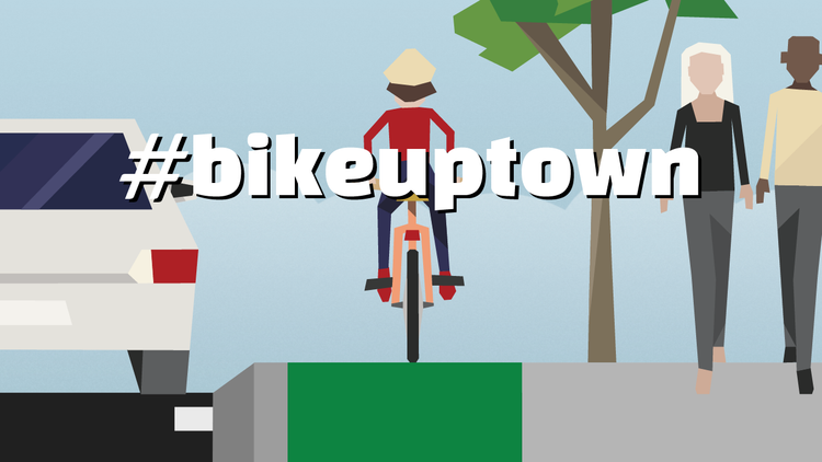 #bikeuptown: Protected bike lanes for Uptown Waterloo