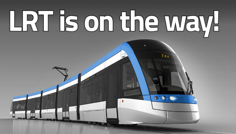 INFOGRAPHIC: LRT is on the way!